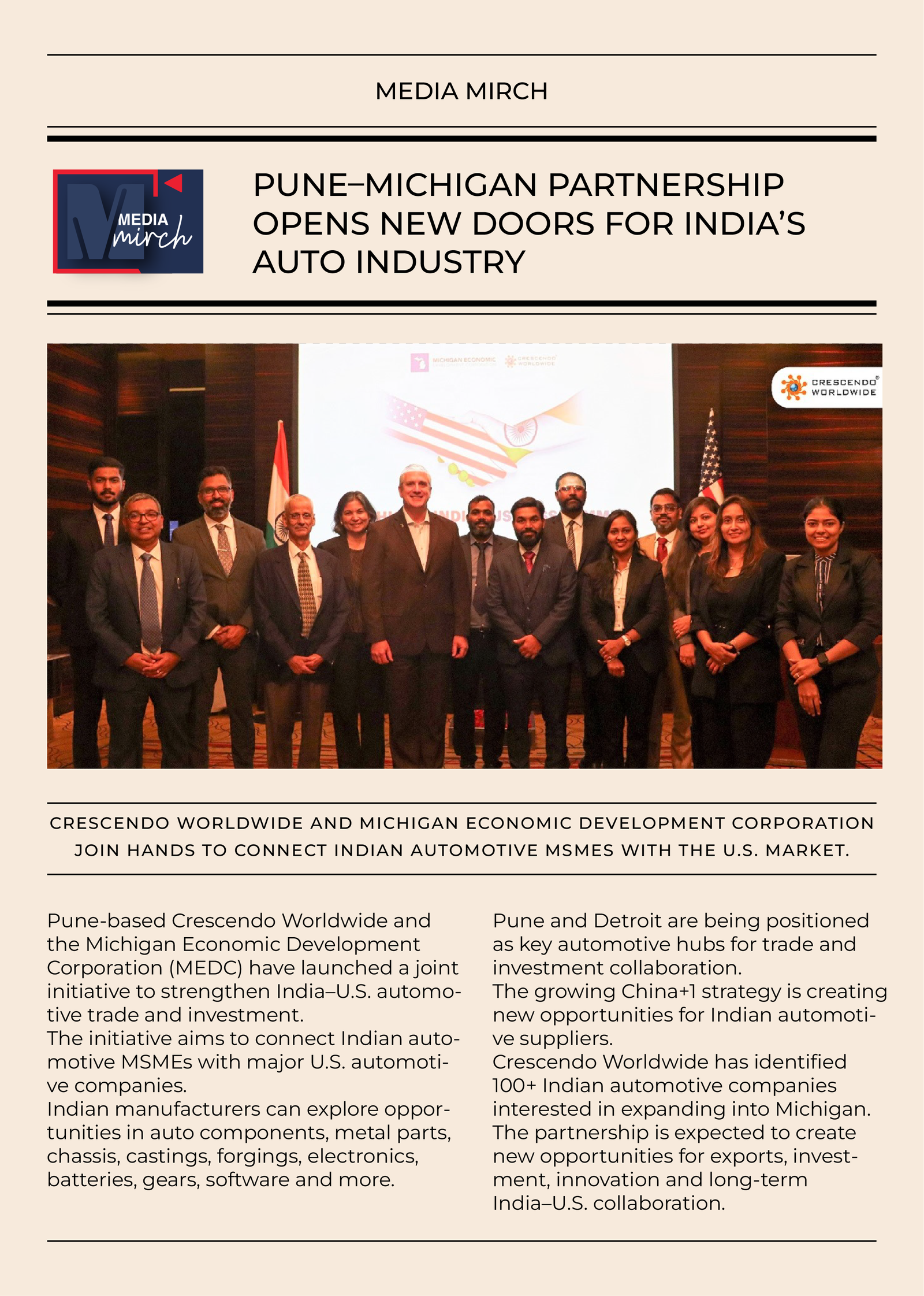 Media Mirch Auto Industry Coverage
