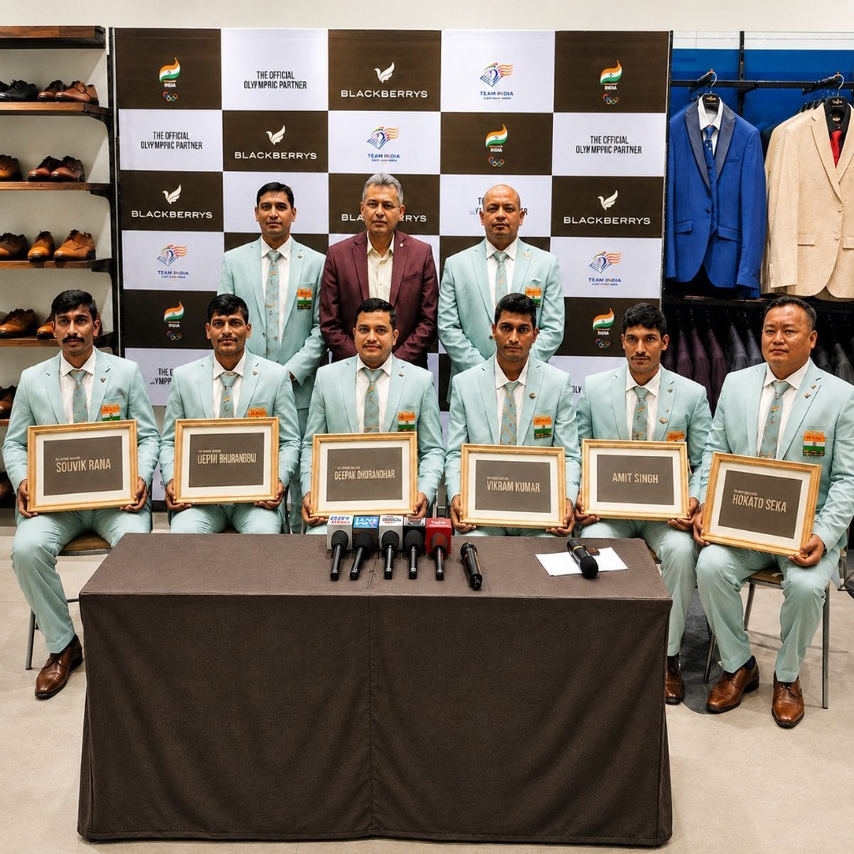 Blackberrys Olympic partner press conference and featured campaign brand PR
