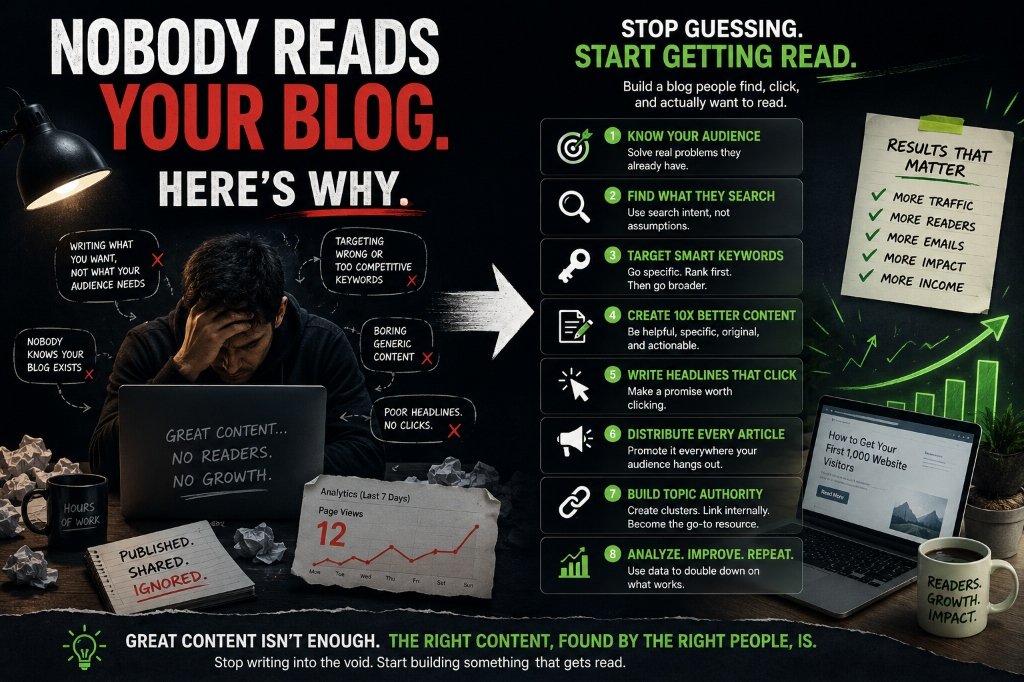 Nobody Reads Your Blog. Here's Why (And How to Fix It)