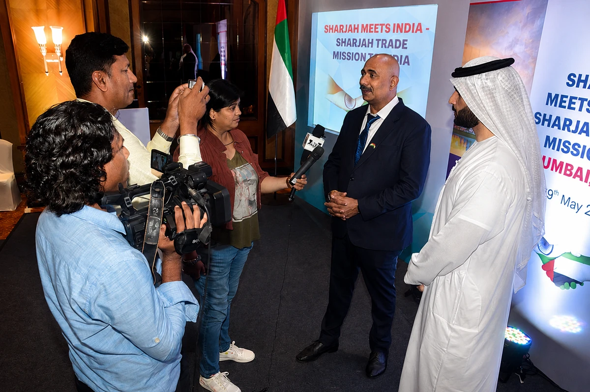 Corporate press conference media setup and brand communications management in Mumbai