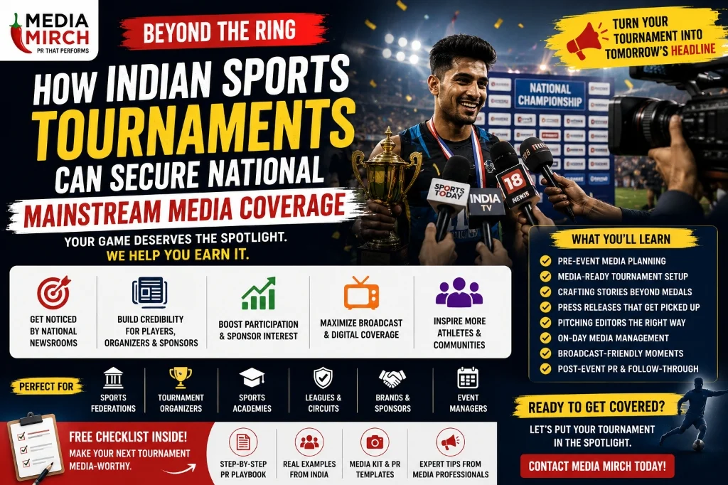 Beyond the Ring: How Indian Sports Tournaments Can Secure National Mainstream Media Coverage